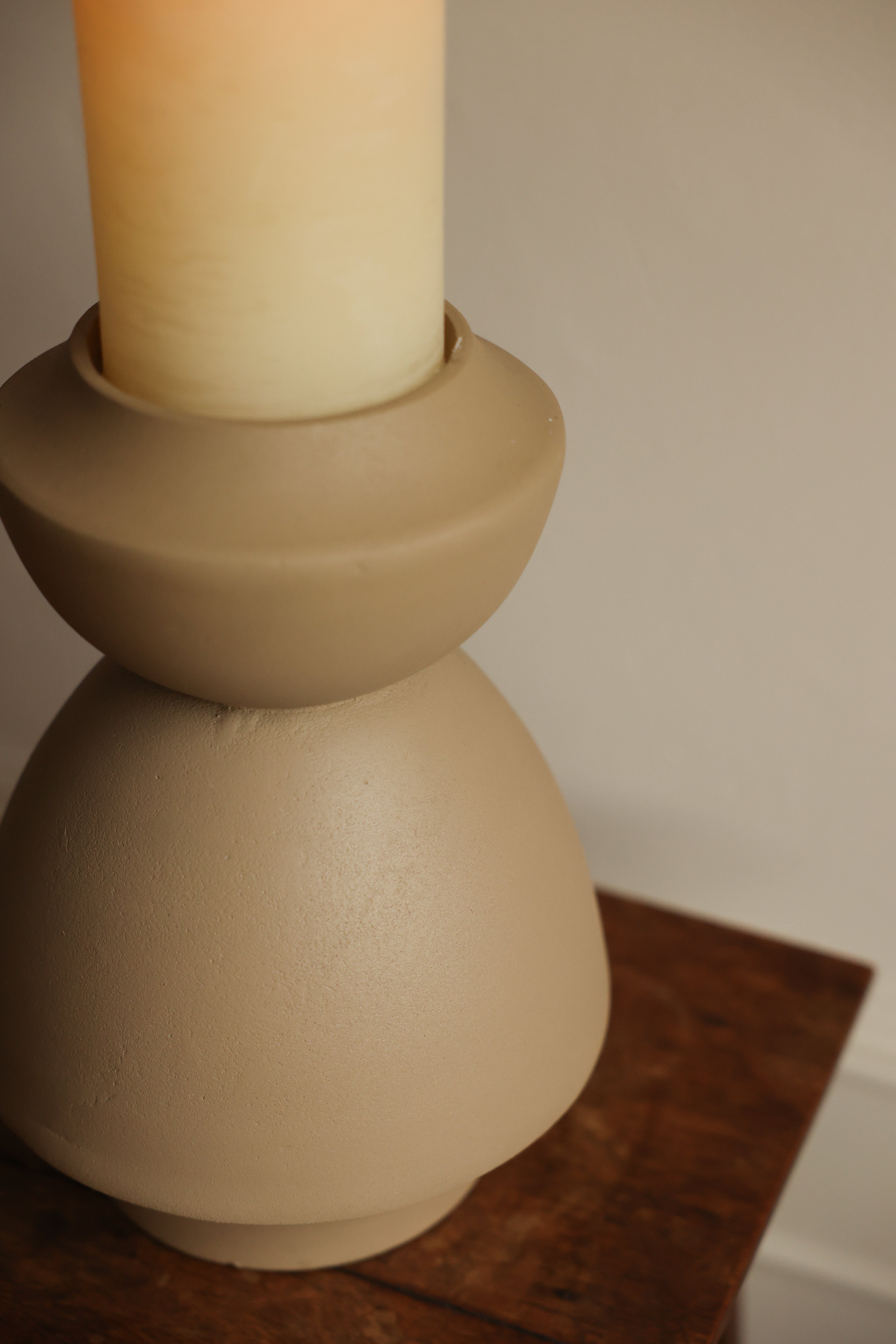 Calmore keramieke kaarssenhouder